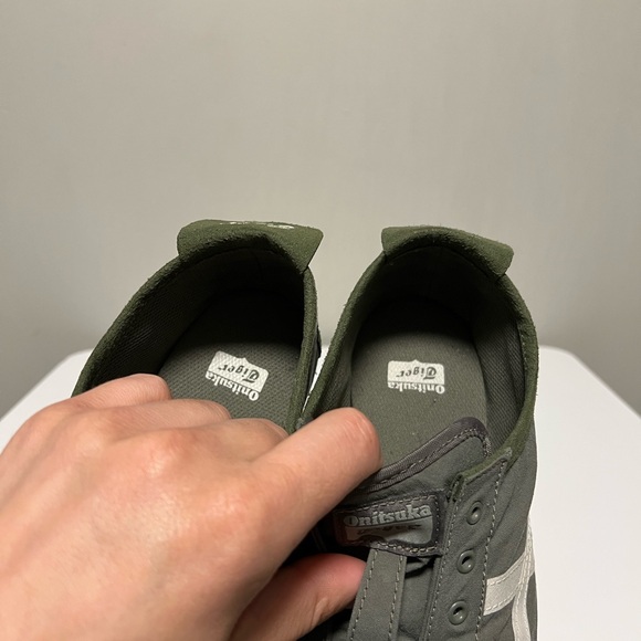 Onitsuka Tiger MEXICO 66 SLIP-ON 1183B603 301 MANTLE GREEN BIRCH US 12 EU 46.5 - Picture 13 of 14